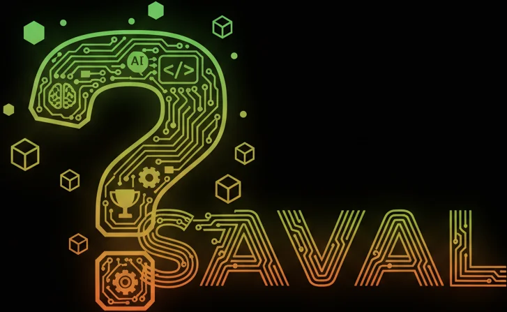 Saval AI-powered problem-based learning platform emblem